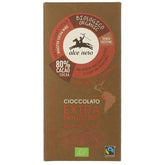Chocolat amer aux morceaux de cacao commerce équitable BIO 100 g - ALCE NERO